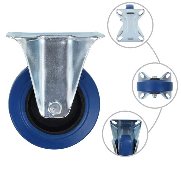 vidaXL Roulettes 4 pcs 100 mm
