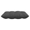 vidaXL Coussins de si&egrave;ge 4 pcs Gris fonc&eacute; 40 x 40 x 6 cm