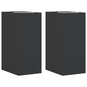 vidaXL Appliques murales ext&eacute;rieur 2 pcs aluminium moul&eacute; sous pression