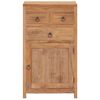 vidaXL Buffet 50x30x90 cm bois de teck massif