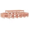 vidaXL Ensemble &agrave; manger de jardin 17 pcs bois massif de Douglas