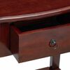 vidaXL Table console Marron 50 x 29,5 x 76 cm Bois de Mahogany Massif
