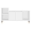 vidaXL Meuble TV Blanc 100x35x55 cm Bois d'ing&eacute;nierie