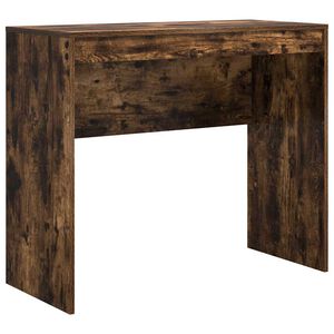 vidaXL Bureau Ch&ecirc;ne fum&eacute; 90 x 40 x 76 cm
