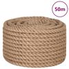 vidaXL Corde 100 % jute 20 mm 50 m