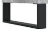 vidaXL Buffet Gris béton 60x35x70 cm Bois d'ingénierie