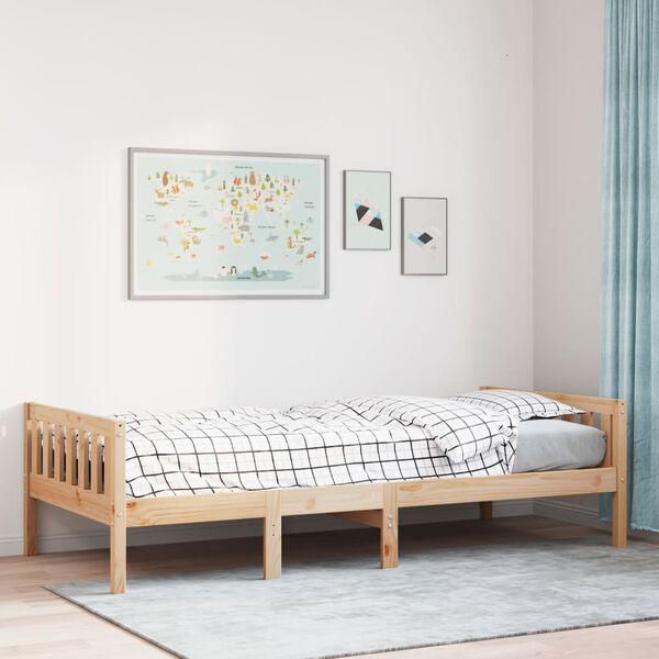 vidaXL Lit pour enfants sans matelas 80x200 cm bois de pin massif