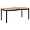 vidaXL Table basse Blanc et noir 49 x 100,5 x 45 cm