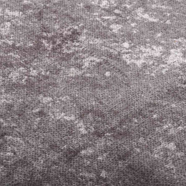 vidaXL Tapis lavable antid&eacute;rapant 80x300 cm Gris