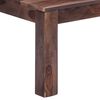 vidaXL Table basse Gris 110x50x35 cm Bois massif
