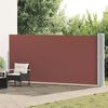 vidaXL Auvent lat&eacute;ral r&eacute;tractable de patio 170x1200 cm Marron