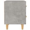 vidaXL Tables de chevet 2 pcs Gris b&eacute;ton 40x35x47,5 cm
