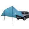 vidaXL Auvent de v&eacute;hicule Bleu 500 x 515 x 215 cm Polyester et Acier