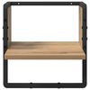 vidaXL &Eacute;tag&egrave;re Murale Ch&ecirc;ne artisan 30 x 25 x 30 cm Bois d'ing&eacute;nierie