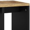 vidaXL Table d'appoint 40x31x46 cm Bois de manguier et d'ing&eacute;nierie