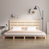 vidaXL Cadre de lit sans matelas 200x200 cm bois massif de pin