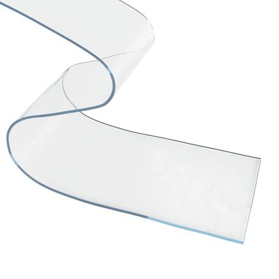 vidaXL Rideau de porte transparent 200 mmx1,6 mm 10 m PVC