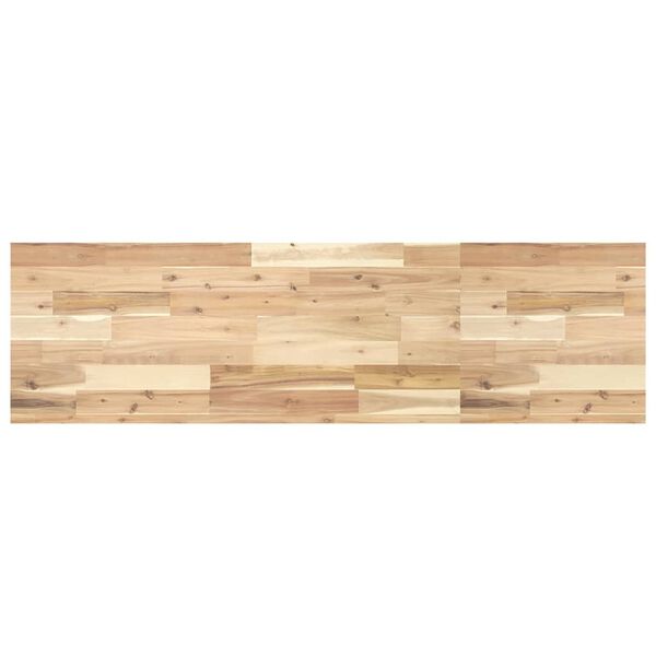 vidaXL Dessus de table 120x40x4 cm rectangulaire bois massif d'acacia