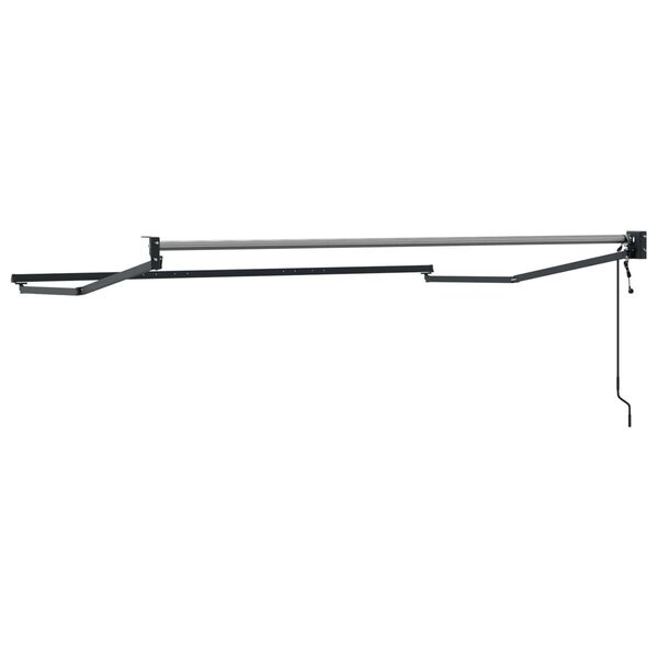 vidaXL Cadre de store r&eacute;tractable &eacute;lectrique Anthracite 3 x 2 m