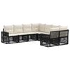 vidaXL Ensemble de canap&eacute; de jardin 8 pc 8-Nombre de places