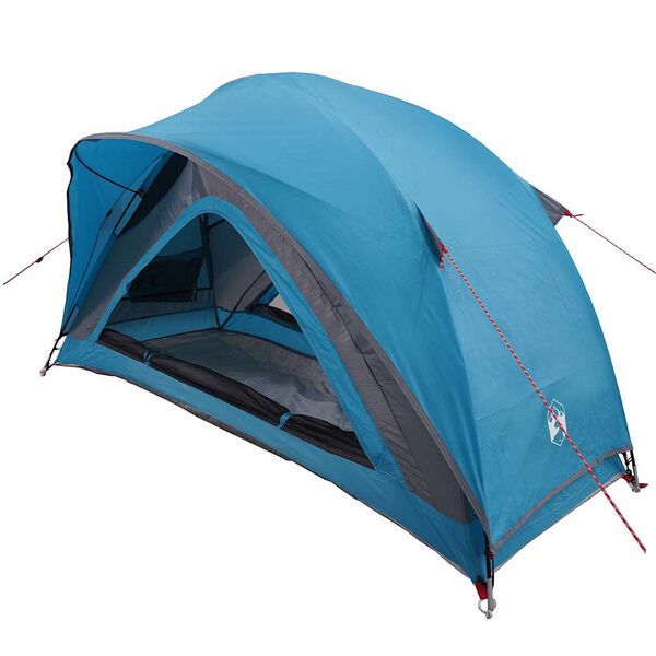 vidaXL Tente de camping 1 personne bleu imperméable