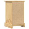 vidaXL Table de chevet Corona 35x32,5x58 cm bois de pin massif