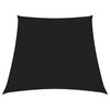 vidaXL Voile de parasol Tissu Oxford trapèze 3/4x3 m Noir