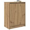 vidaXL Buffet ch&ecirc;ne artisanal 57x34x76 cm bois d'ing&eacute;nierie