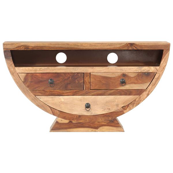 vidaXL Meuble TV 100x30x52 cm Bois solide