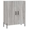 vidaXL Buffet sonoma gris 69,5x34x90 cm bois d'ing&eacute;nierie