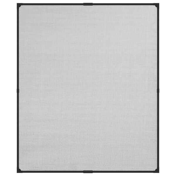 vidaXL Moustiquaire pour fenêtre Anthracite 100x120 cm Fibre de verre