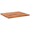 vidaXL Dessus de table 60x50x2,5 cm rectangulaire bois massif d'acacia