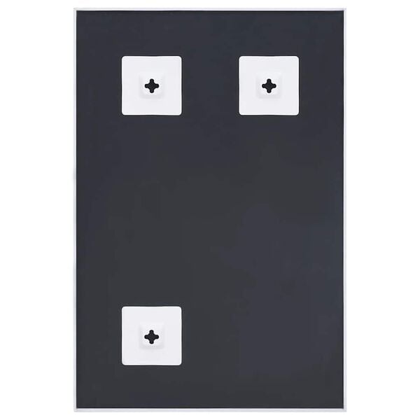 vidaXL Miroir Blanc 60x40 cm