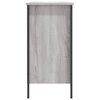 vidaXL Armoire &agrave; chaussures sonoma gris 100x35x70 cm bois d'ing&eacute;nierie