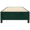 vidaXL Cadre de lit vert fonc&eacute; 90x190 cm velours