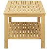vidaXL Table d'appoint Huile Naturelle 90 x 50 x 45 cm
