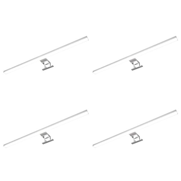 vidaXL Lampes de miroir 4 pcs 8 W Blanc froid