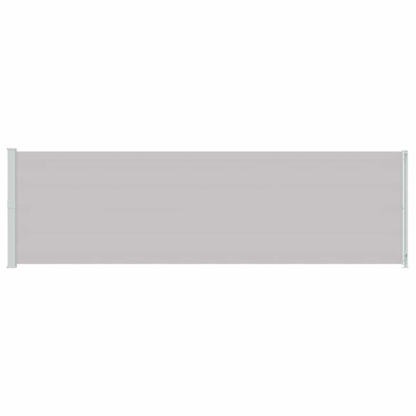 vidaXL Auvent lat&eacute;ral r&eacute;tractable de patio 180x600 cm Gris