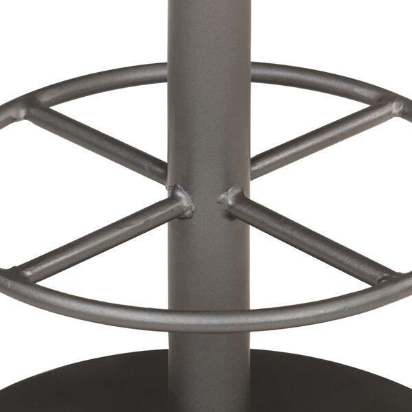 vidaXL Tabouret de bar Marron Cuir v&eacute;ritable