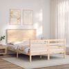 vidaXL Cadre de lit sans matelas 140x200 cm bois massif