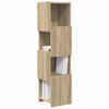 vidaXL Meuble d'angle Ch&ecirc;ne Sonoma 25,5x25x102cm Bois d'ing&eacute;nierie