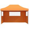 vidaXL Tente de f&ecirc;te Orange 279 x 410 x 315 cm Tissu Oxford