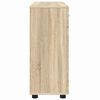 vidaXL Cabinet en Bois avec tiroir Ch&ecirc;ne Sonoma 88,5 x 30,5 x 73 cm