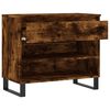 vidaXL Armoire &agrave; chaussures Ch&ecirc;ne fum&eacute; 70x36x60 cm Bois d'ing&eacute;nierie