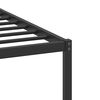 vidaXL Cadre de lit sans matelas ch&ecirc;ne sonoma 100x200 cm