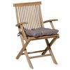 Madison Coussin de si&egrave;ge Toscane Basic 46x46 cm taupe