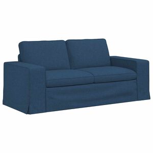 vidaXL Canap&eacute; Bleu 182 x 80 x 82 cm tissu