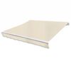 vidaXL Auvent pliable motoris&eacute; 600 cm Cr&egrave;me