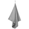 vidaXL Serviettes de sport 2 pcs Gris fonc&eacute; 140 x 70 cm