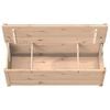 vidaXL Banc 110x41x76,5 cm Bois de pin massif
